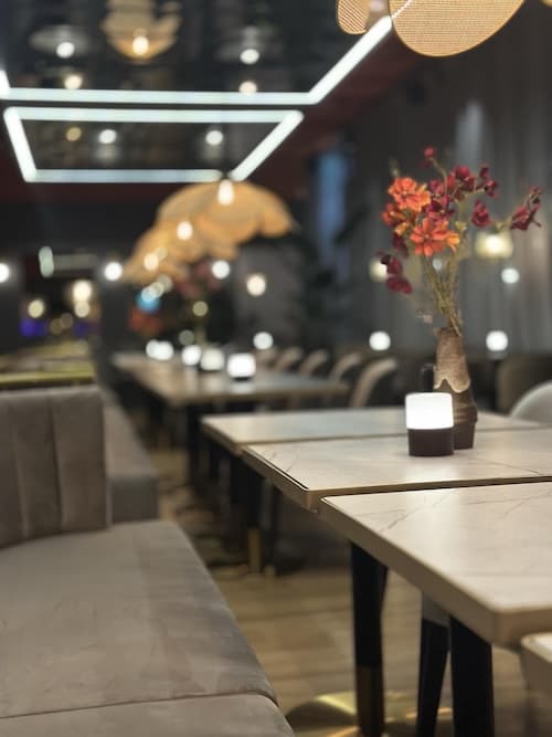 Dukat för middag i Bistro Melkers matsal