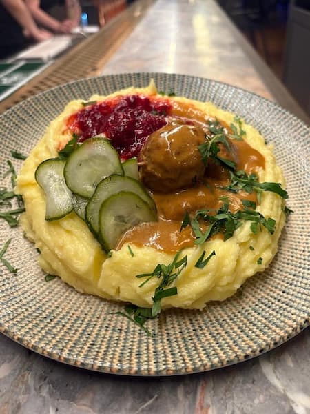 En lunch lagad på Bistro Melker