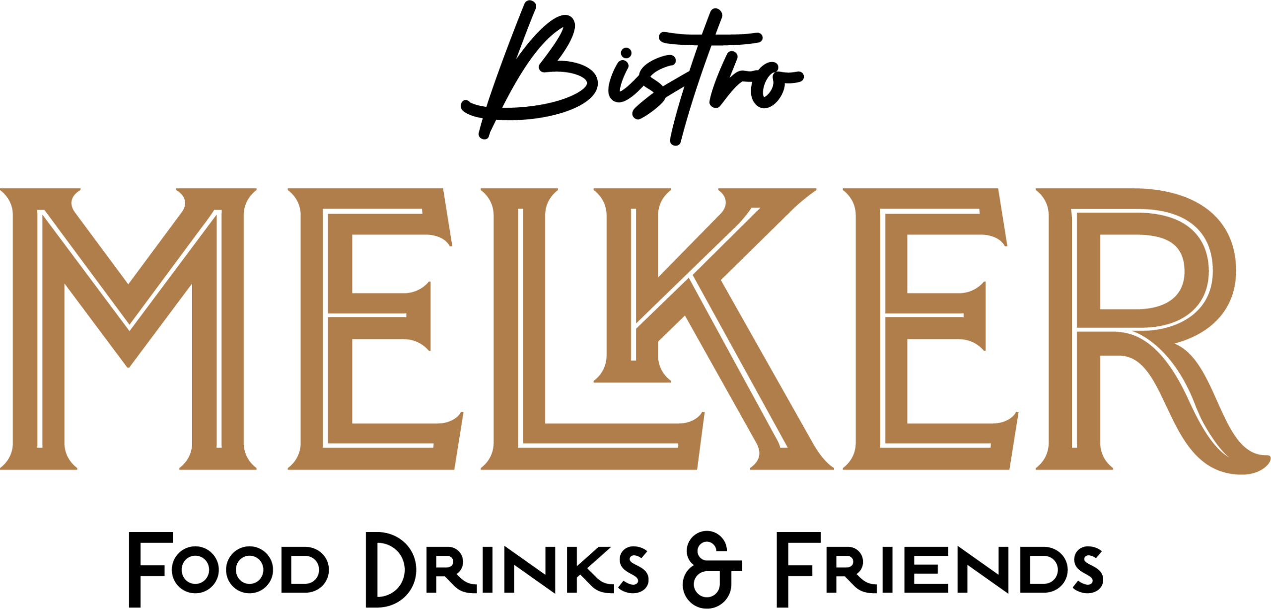 Bistro Melker Food Drinks & friends logotyp